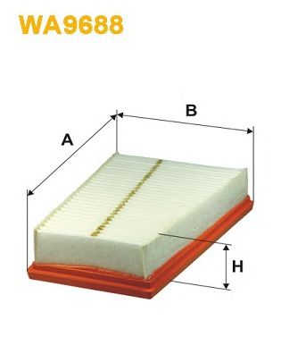 WIX FILTERS wa9688 -  Воздушный фильтр